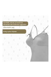 Bmom Emzirme ve Hamilelik Atleti - Gri - 3