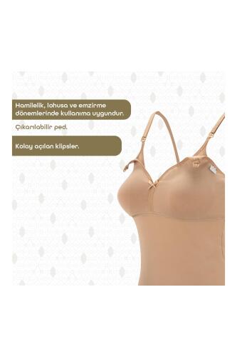 Bmom Emzirme ve Hamilelik Atleti - Bej - 24