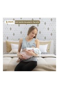 Bmom Hamilelik ve Emzirme Bluzu - Gri - 23