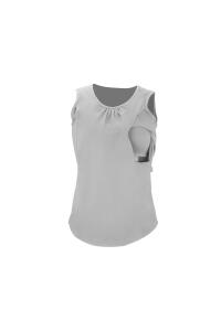 Bmom Hamilelik ve Emzirme Bluzu - Gri - 7