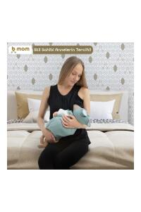 Bmom Hamilelik ve Emzirme Bluzu - Siyah - 11