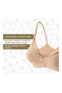 Bmom Hamilelik ve Emzirme Sütyeni - Bej - 4