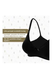 Bmom Hamilelik ve Emzirme Sütyeni - Siyah - 10