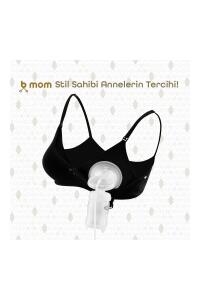 Bmom Hamilelik ve Emzirme Sütyeni - Siyah - 11