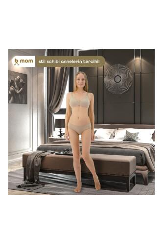 Bmom Hamilelik ve Lohusalık Dönemi Külodu - Bej - 6