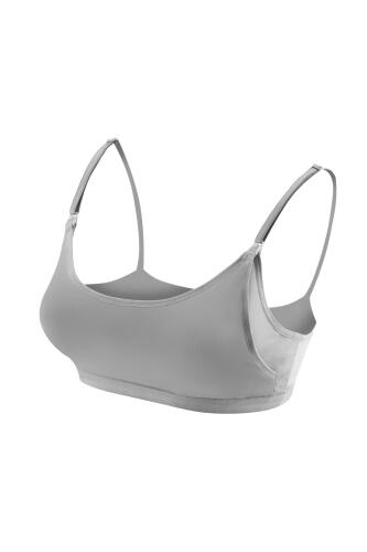 Bmom Serbest Eller Pompa Sütyeni - Gri - 9