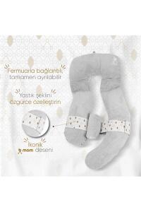 Bmom U-Şeklinde Tam Vücut Hamilelik & Annelik Yastığı - 3