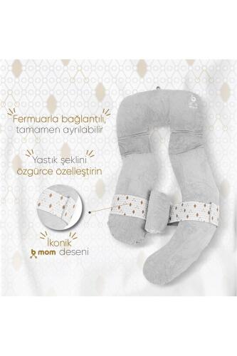 Bmom U-Şeklinde Tam Vücut Hamilelik & Annelik Yastığı - 3
