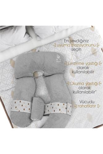 Bmom U-Şeklinde Tam Vücut Hamilelik & Annelik Yastığı - 4