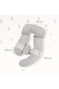 Bmom U-Şeklinde Tam Vücut Hamilelik & Annelik Yastığı - 7