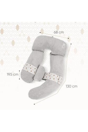 Bmom U-Şeklinde Tam Vücut Hamilelik & Annelik Yastığı - 7