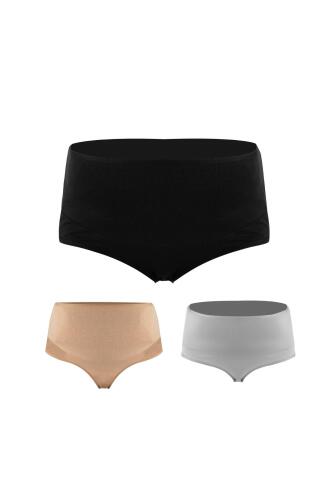 Bmom Yüksek Bel Hamilelik ve Lohusalık Külodu - Siyah - 10