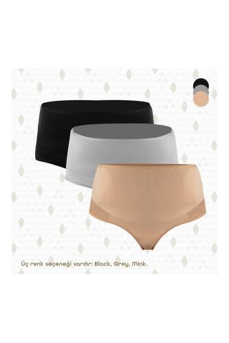 Bmom Yüksek Bel Hamilelik ve Lohusalık Külodu - Siyah - 14