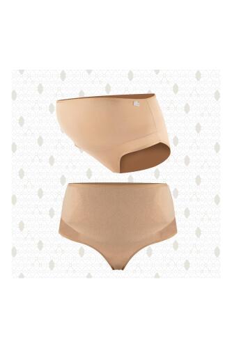 Bmom Yüksek Bel Hamilelik ve Lohusalık Külodu - Bej - 28