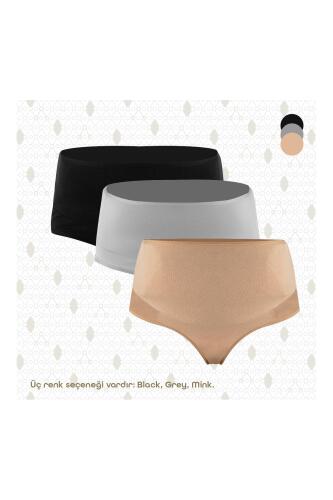 Bmom Yüksek Bel Hamilelik ve Lohusalık Külodu - Bej - 30