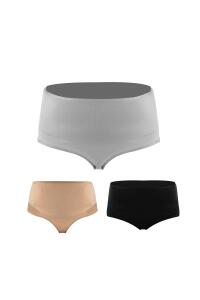 Bmom Yüksek Bel Hamilelik ve Lohusalık Külodu - Gri - 10