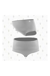 Bmom Yüksek Bel Hamilelik ve Lohusalık Külodu - Gri - 4