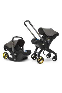 Doona+ Bebek Arabasına Dönüşen Tekerlekli Gr 0 Ana Kucağı Oto Koltuğu - Hound Grey 