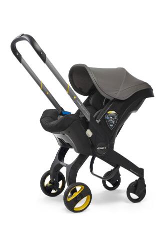 Doona+ Bebek Arabasına Dönüşen Tekerlekli Gr 0 Ana Kucağı Oto Koltuğu - Hound Grey - 3