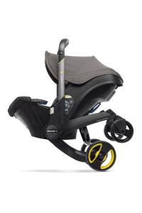 Doona+ Bebek Arabasına Dönüşen Tekerlekli Gr 0 Ana Kucağı Oto Koltuğu - Hound Grey - 4