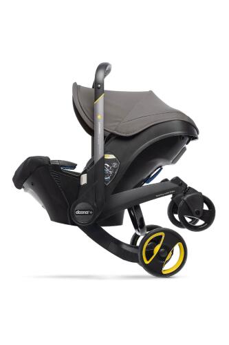 Doona+ Bebek Arabasına Dönüşen Tekerlekli Gr 0 Ana Kucağı Oto Koltuğu - Hound Grey - 4