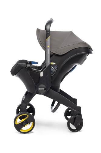 Doona+ Bebek Arabasına Dönüşen Tekerlekli Gr 0 Ana Kucağı Oto Koltuğu - Hound Grey - 5