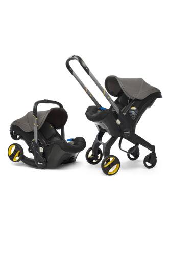Doona+ Bebek Arabasına Dönüşen Tekerlekli Gr 0 Ana Kucağı Oto Koltuğu - Hound Grey - 8