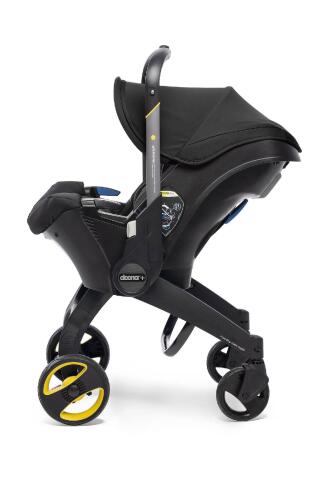 Doona+ Bebek Arabasına Dönüşen Tekerlekli Gr 0 Ana Kucağı Oto Koltuğu - Nitro Black - 6
