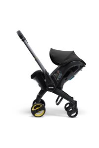 Doona i Bebek Arabasına Dönüşen i-Size Ana Kucağı Oto Koltuğu Isofix Baza Hediyeli - Nitro Black - 6