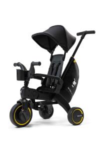 Doona Liki Trike Tek Parça Katlanır 3 Tekerlekli Bebek Bisikleti Özel Koleksiyon - Midnight - 1