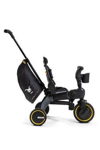 Doona Liki Trike Tek Parça Katlanır 3 Tekerlekli Bebek Bisikleti Özel Koleksiyon - Midnight - 3