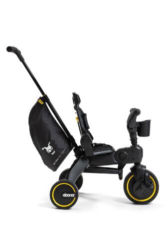 Doona Liki Trike Tek Parça Katlanır 3 Tekerlekli Bebek Bisikleti Özel Koleksiyon - Midnight - 4