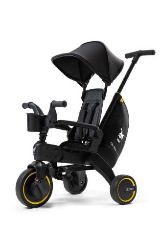 Doona Liki Trike Tek Parça Katlanır 3 Tekerlekli Bebek Bisikleti Özel Koleksiyon - Midnight - 12