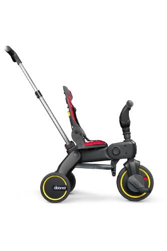 Doona Liki Trike Tek Parça Katlanır 3 Tekerlekli Bebek Bisikleti S1 - Flame Red - 4
