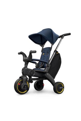 Doona Liki Trike Tek Parça Katlanır 3 Tekerlekli Bebek Bisikleti S3 - Deep Blue - 1