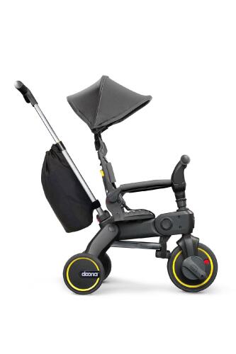 Doona Liki Trike Tek Parça Katlanır 3 Tekerlekli Bebek Bisikleti S3 - Hound Grey - 2