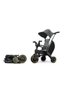 Doona Liki Trike Tek Parça Katlanır 3 Tekerlekli Bebek Bisikleti S3 - Slate Green - 8