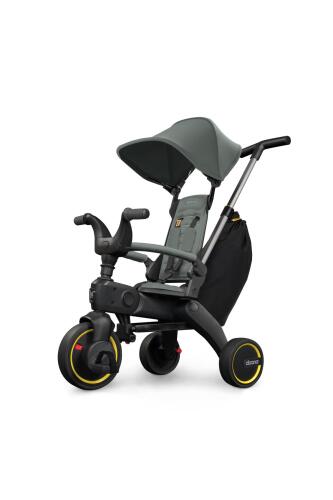 Doona Liki Trike Tek Parça Katlanır 3 Tekerlekli Bebek Bisikleti S3 - Slate Green - 9