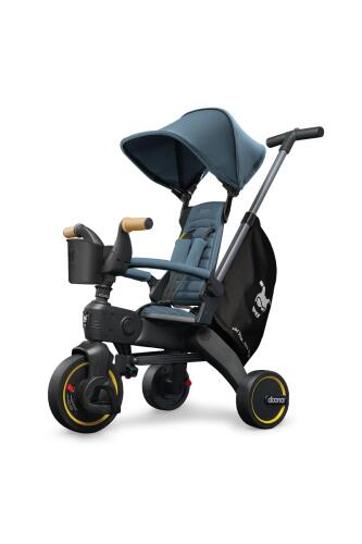 Doona Liki Trike Tek Parça Katlanır 3 Tekerlekli Bebek Bisikleti S5 - Ocean Blue - 1