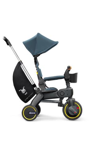 Doona Liki Trike Tek Parça Katlanır 3 Tekerlekli Bebek Bisikleti S5 - Ocean Blue - 2