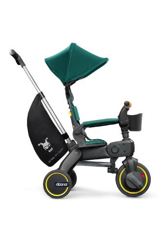 Doona Liki Trike Tek Parça Katlanır 3 Tekerlekli Bebek Bisikleti S5 - Racing Green - 2