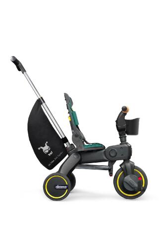 Doona Liki Trike Tek Parça Katlanır 3 Tekerlekli Bebek Bisikleti S5 - Racing Green - 4