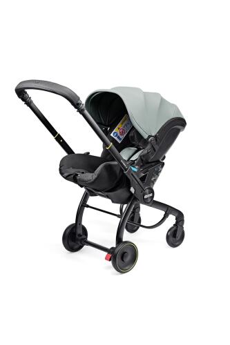 Doona X Bebek Arabasına Dönüşen Tekerlekli Gr 0 i-Size 3 Yatış Pozisyonlu Ana Kucağı Oto Koltuğu - Dusty Sage - 3