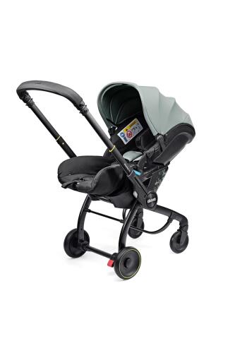 Doona X Bebek Arabasına Dönüşen Tekerlekli Gr 0 i-Size 3 Yatış Pozisyonlu Ana Kucağı Oto Koltuğu - Dusty Sage - 4