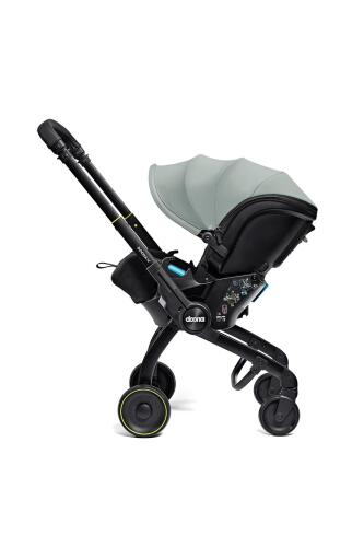Doona X Bebek Arabasına Dönüşen Tekerlekli Gr 0 i-Size 3 Yatış Pozisyonlu Ana Kucağı Oto Koltuğu - Dusty Sage - 5