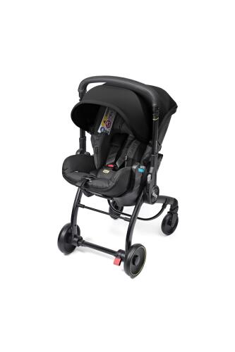 Doona X Bebek Arabasına Dönüşen Tekerlekli Gr 0 i-Size 3 Yatış Pozisyonlu Ana Kucağı Oto Koltuğu - Nitro Black - 2
