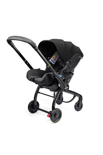 Doona X Bebek Arabasına Dönüşen Tekerlekli Gr 0 i-Size 3 Yatış Pozisyonlu Ana Kucağı Oto Koltuğu - Nitro Black - 3