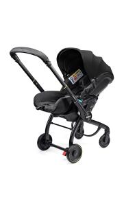 Doona X Bebek Arabasına Dönüşen Tekerlekli Gr 0 i-Size 3 Yatış Pozisyonlu Ana Kucağı Oto Koltuğu - Nitro Black - 4
