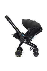 Doona X Bebek Arabasına Dönüşen Tekerlekli Gr 0 i-Size 3 Yatış Pozisyonlu Ana Kucağı Oto Koltuğu - Nitro Black - 6