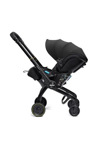 Doona X Bebek Arabasına Dönüşen Tekerlekli Gr 0 i-Size 3 Yatış Pozisyonlu Ana Kucağı Oto Koltuğu - Nitro Black - 6